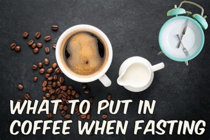 What can I put in my coffee that won't break my fast?