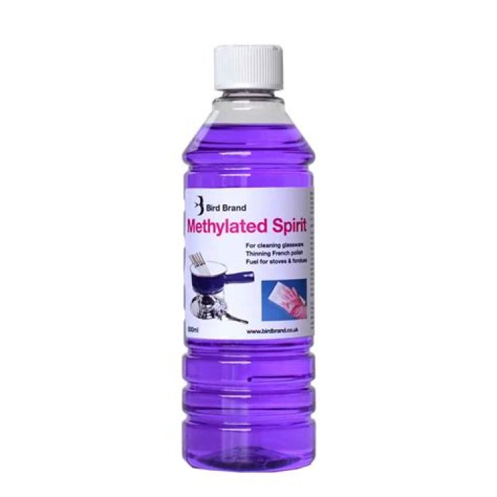 What can methylated spirits remove?