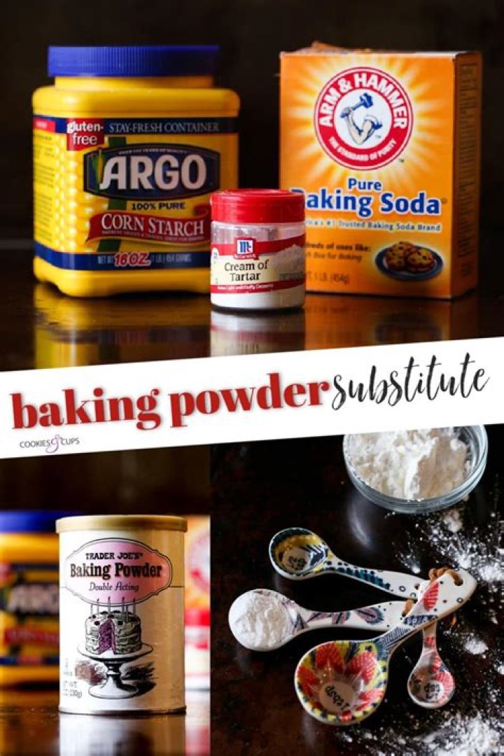 What can replace baking powder in biscuits?