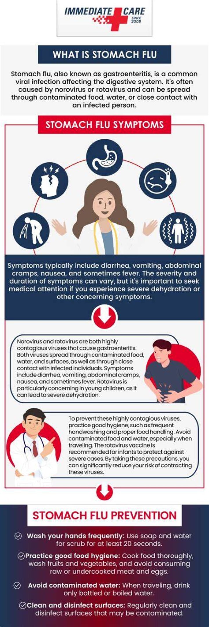 What can u eat when u have a stomach virus?