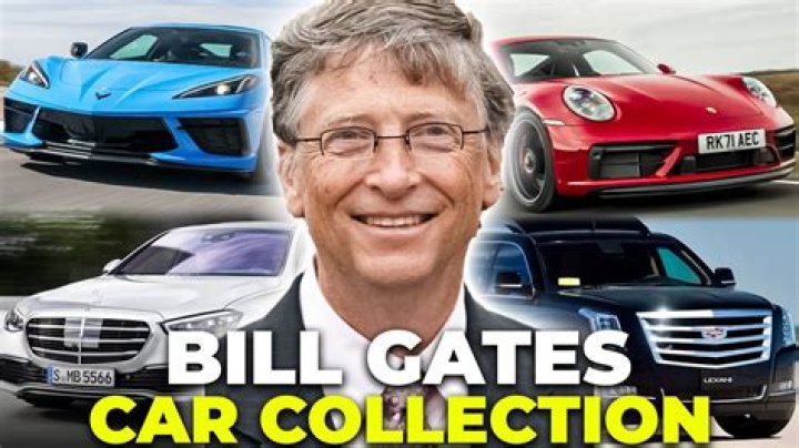 What car do Bill Gates drive?