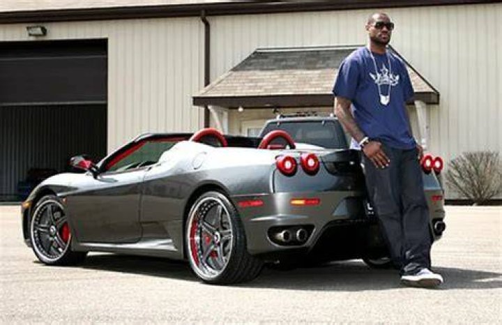 What car does LeBron James Drive?