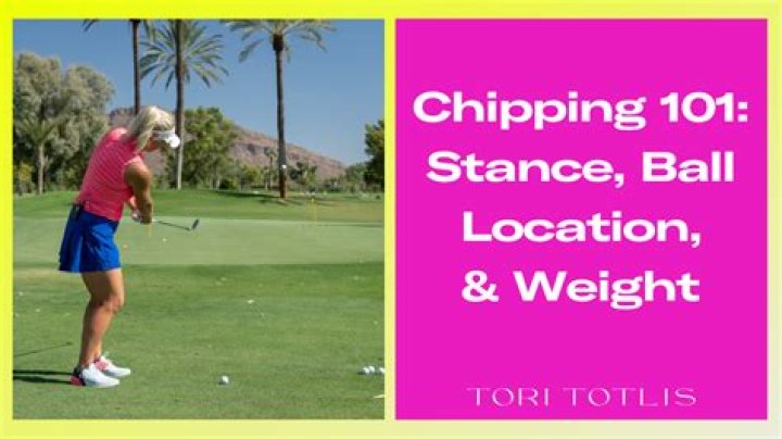 What causes a double hit when chipping?