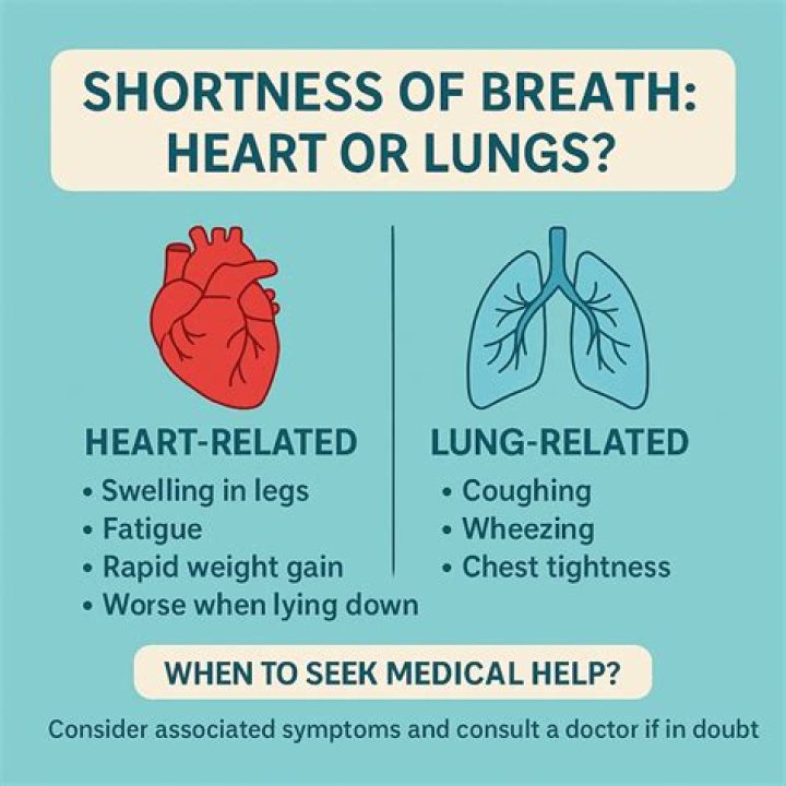 What causes burping and shortness of breath?