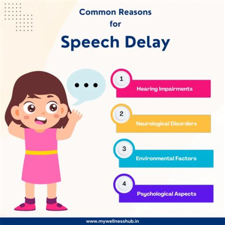What causes speech delay in 2 year old?