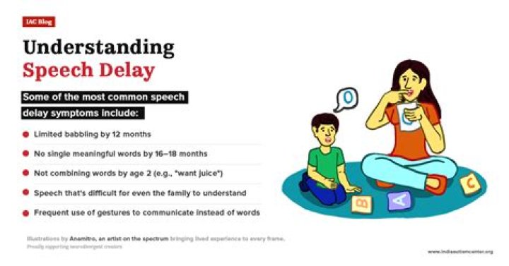 What causes speech delay?