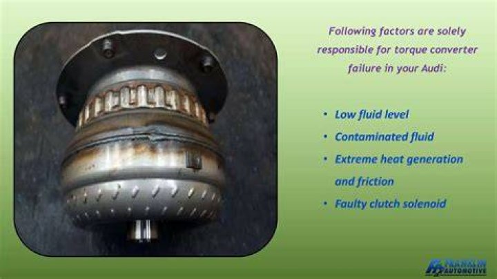 What causes torque converter failure?