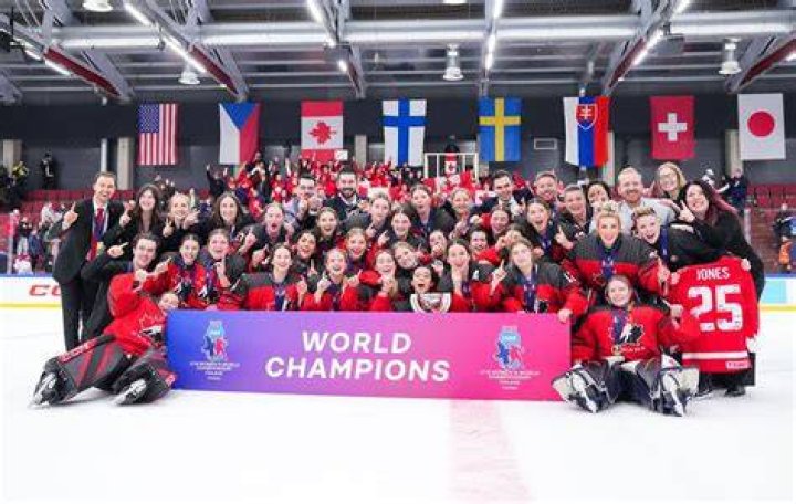 What channel is the women's hockey game on today?