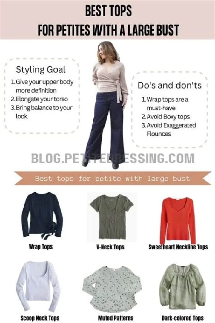 What clothes look good on petites?