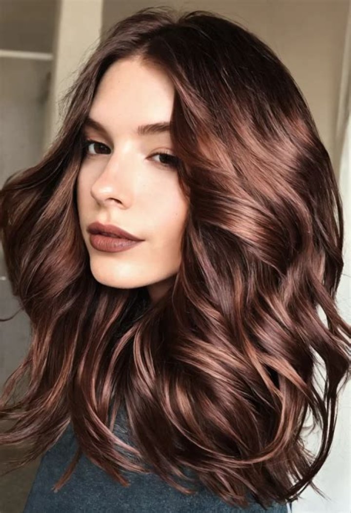 What color is chocolate brown hair?