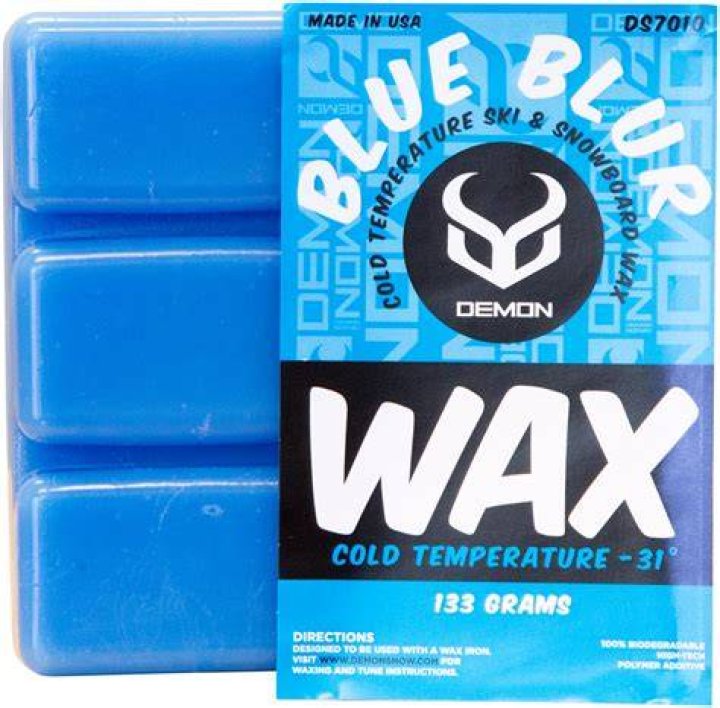 What color is warm weather ski wax?