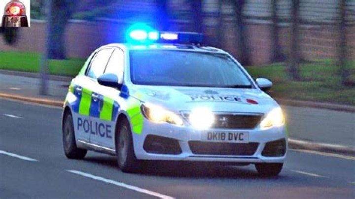 What Colour are police sirens UK?