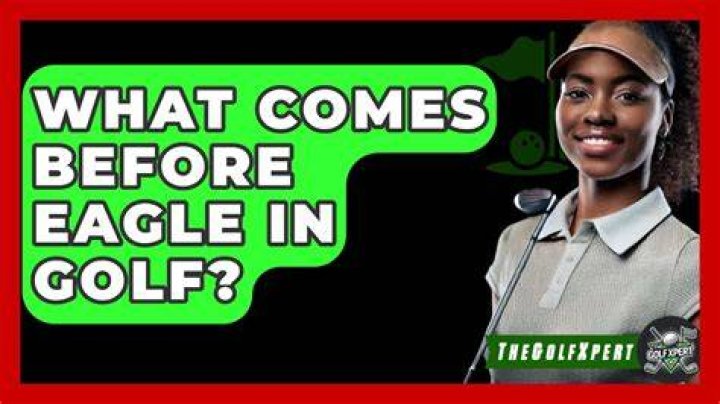 What comes before eagle in golf?