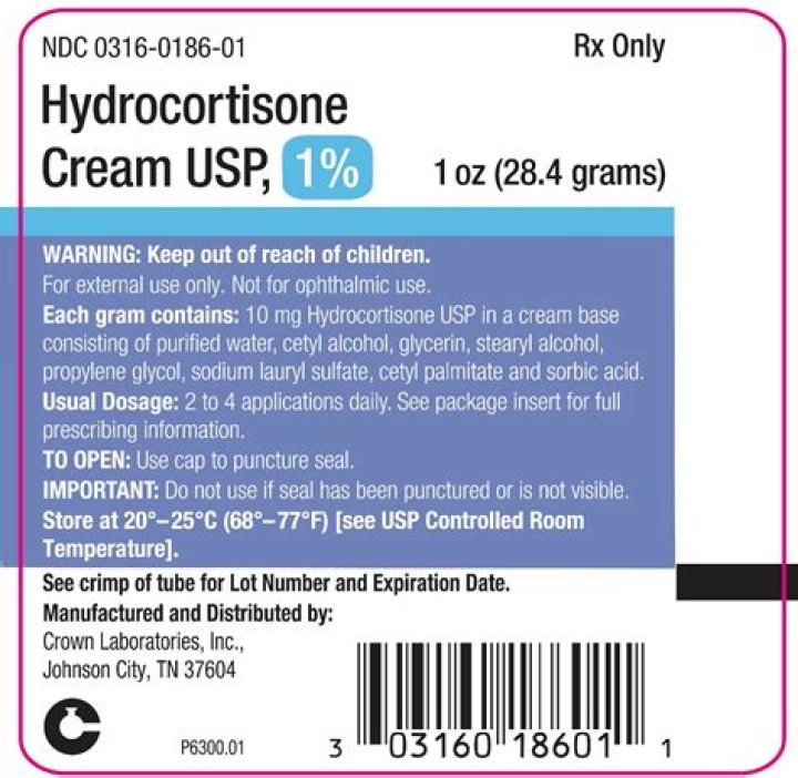 What contains hydrocortisone?