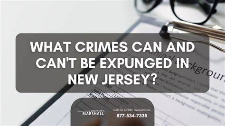 What crimes Cannot be expunged in California?