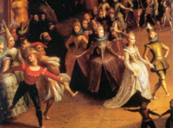 What dances originated in royal courts?