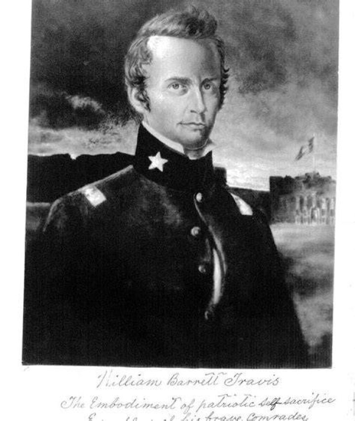 What did William Barret Travis do that affected Texas history?