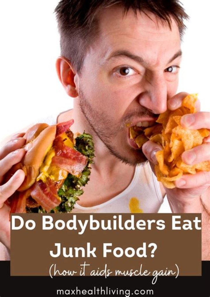What do bodybuilders usually eat?