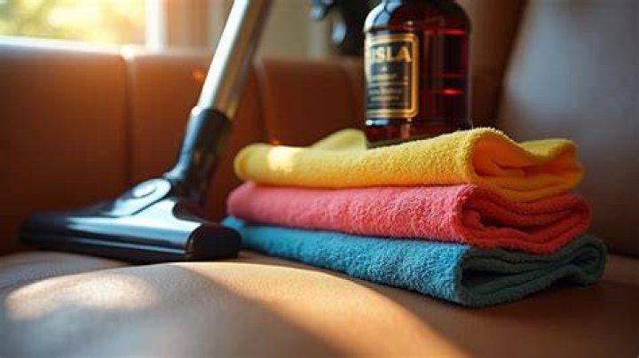 What do car detailers use to clean interior?