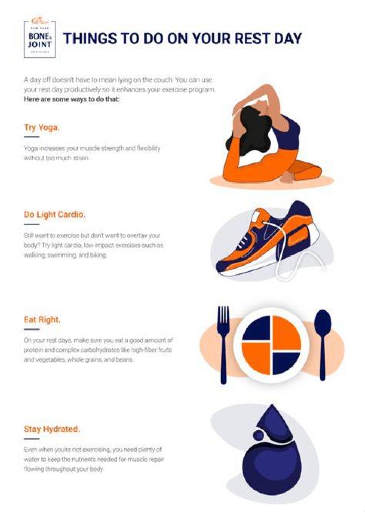 What do runners do on rest days?