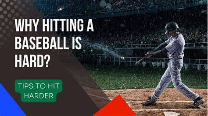 What do you call a hard hit in baseball?