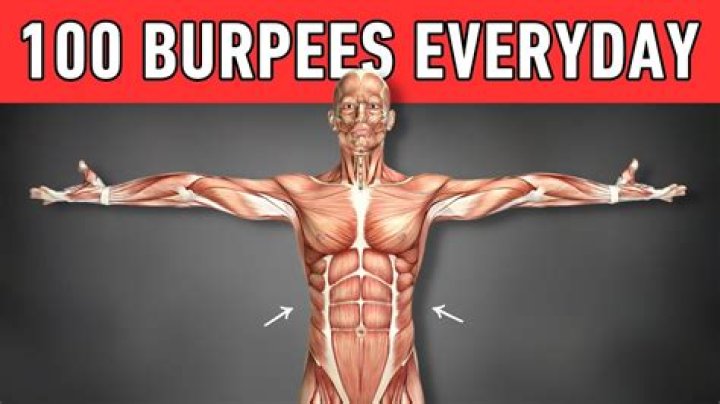 What does 100 burpees do to your body?