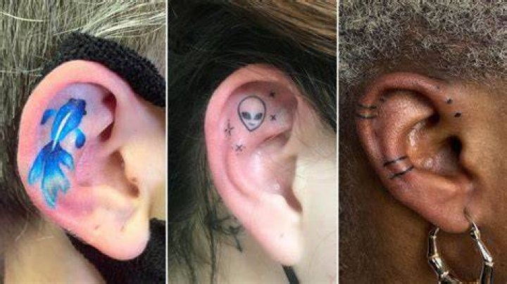 What does 3 star tattoo behind the ear mean?