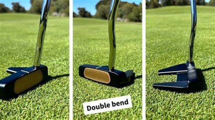 What does a double bend putter shaft do?