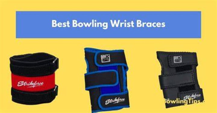 What does a wrist brace do for bowling?