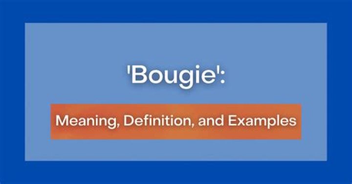 What does Bougie mean in golf?