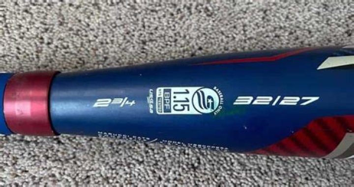 What does BPF mean on a softball bat?