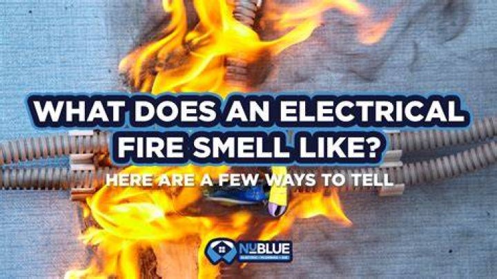 What does burning electrical wiring smell like?