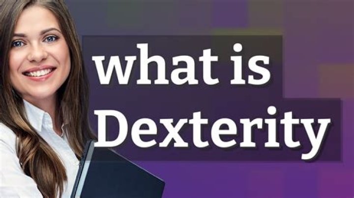 What does dexterity mean in golf?