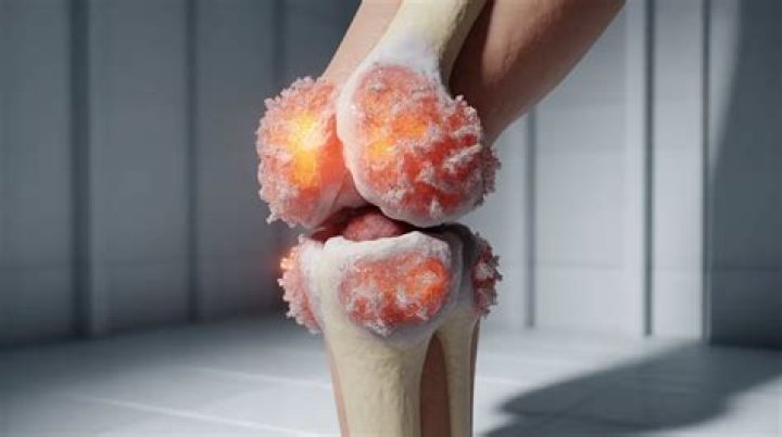What does gout in the knee feel like?