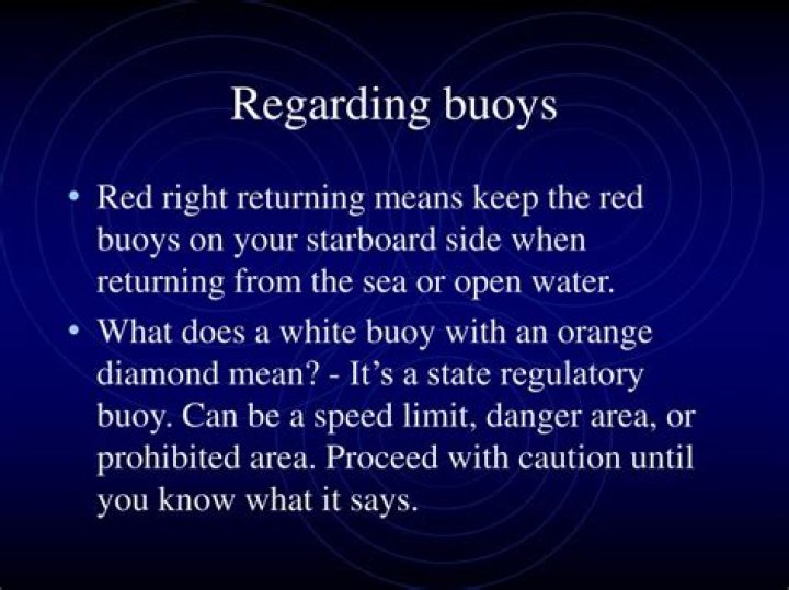 What does red right returning mean?