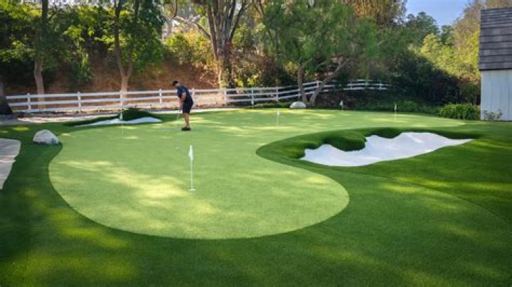 What does rolling golf greens do?
