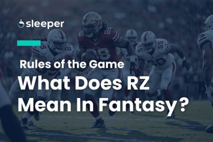 What does RZ mean in football?