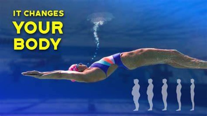 What does swimming do to the female body?