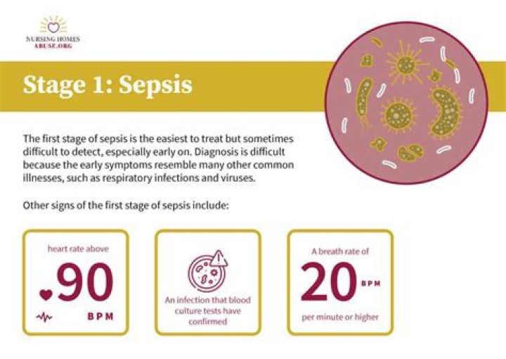 What does the beginning of sepsis feel like?