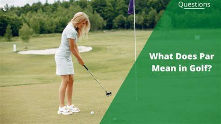 What does the letters in golf mean?