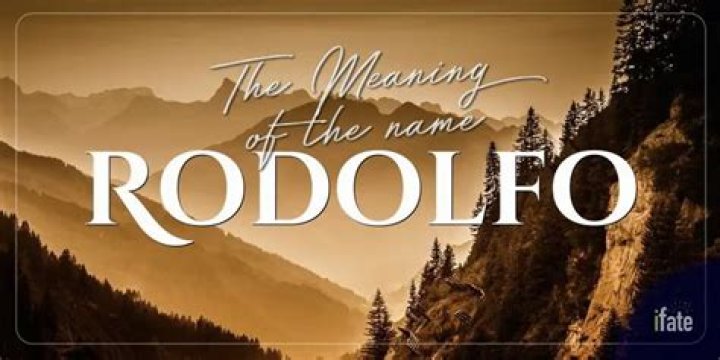 What does the name Rodolfo mean?