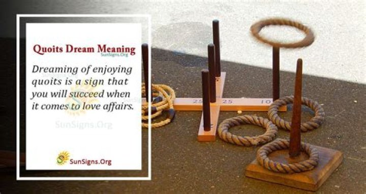 What does the word quoits mean?