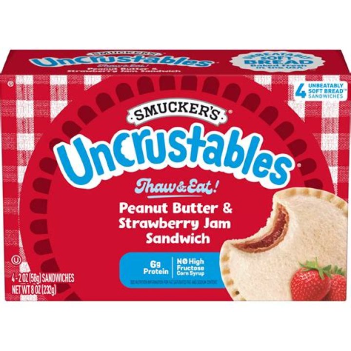 What does Uncrustables do with the crust?