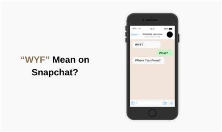 What does WYF mean on Snapchat?
