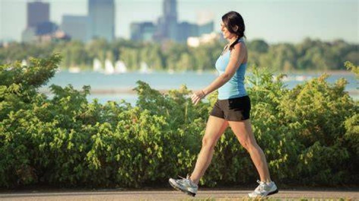 What exercise is equivalent to walking?
