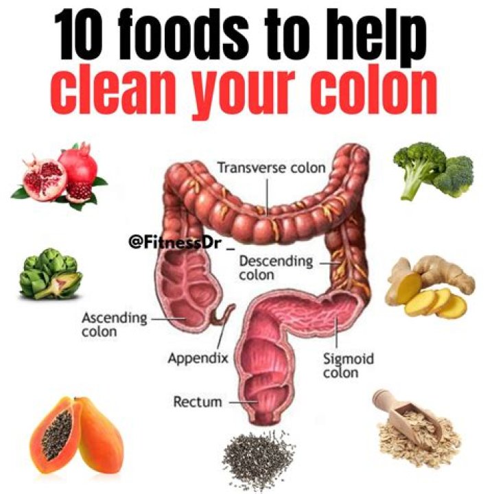 What foods naturally clean your colon?