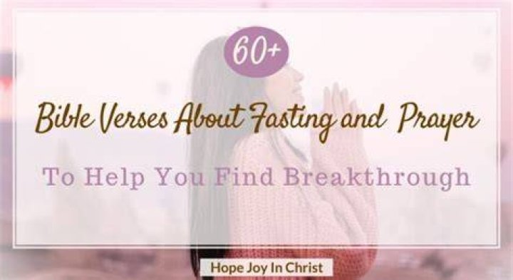 What God says about fasting?