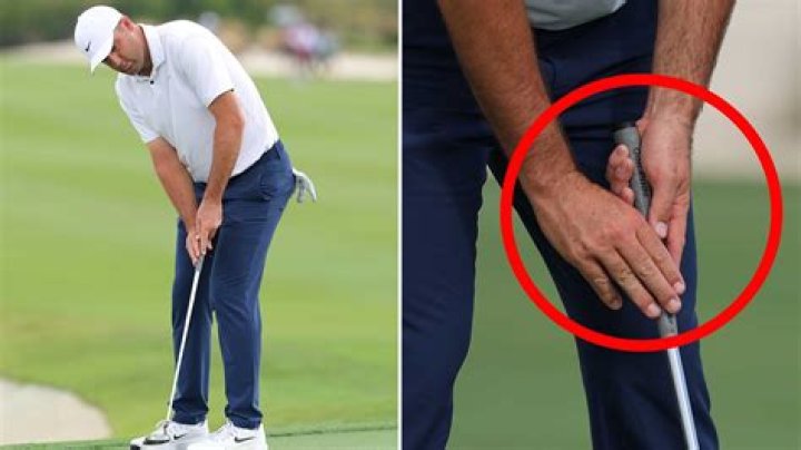 What grip does Justin Rose use on his putter?