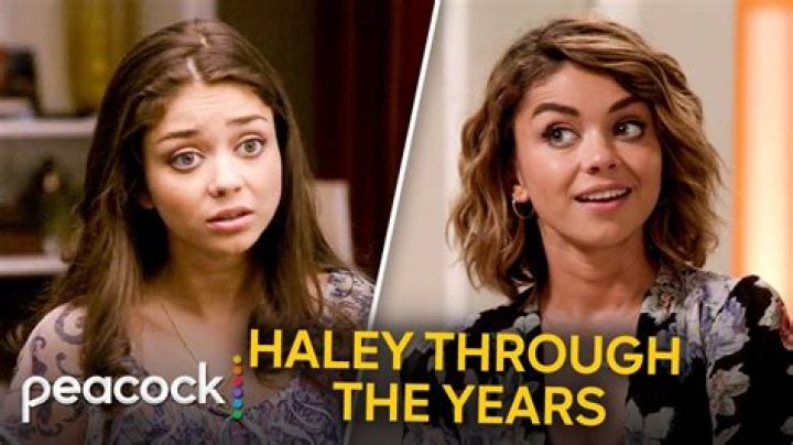 What happened to Haley's face on Modern Family?