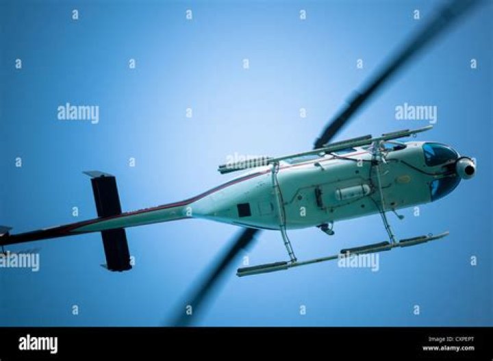 What happens if a helicopter is hovering close to the ground?